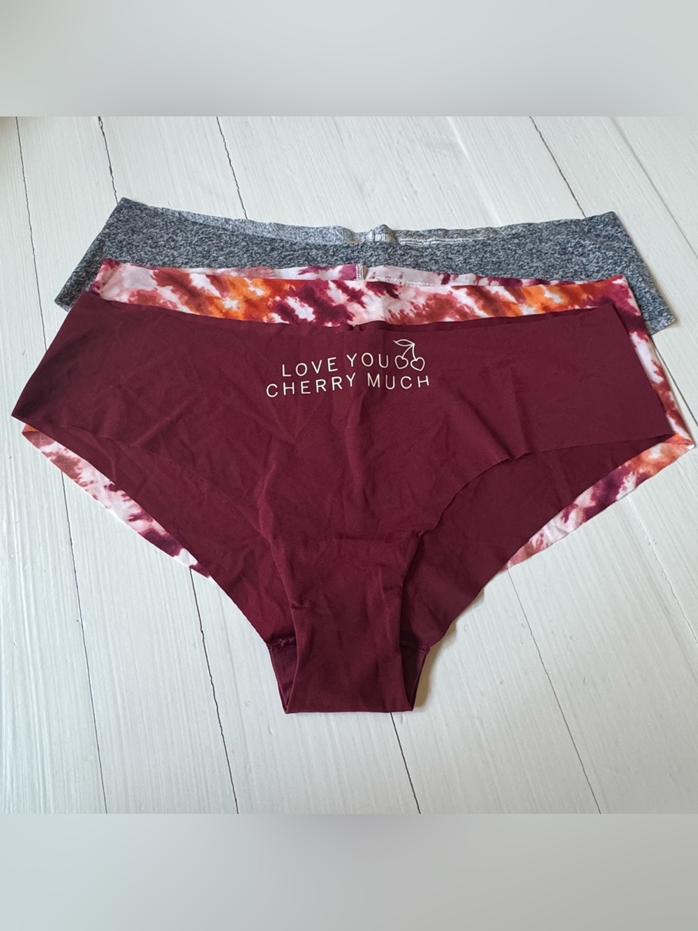 NWT PINK Victoria’s Secret XXL No Show Panty Bundle of Cheeksters and Hipster